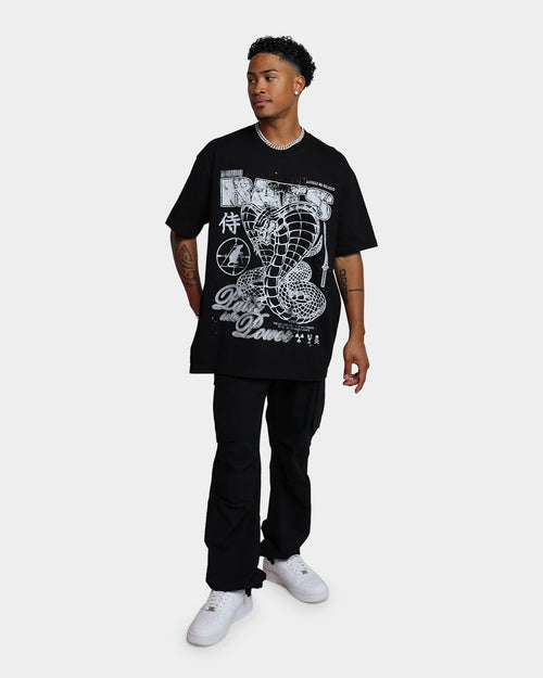 Rats Get Fat King Kobra T-Shirt Black