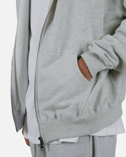 MNML Basic Zip Up Hoodie Grey