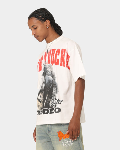 Loiter Frontier Vintage T-Shirt Off White