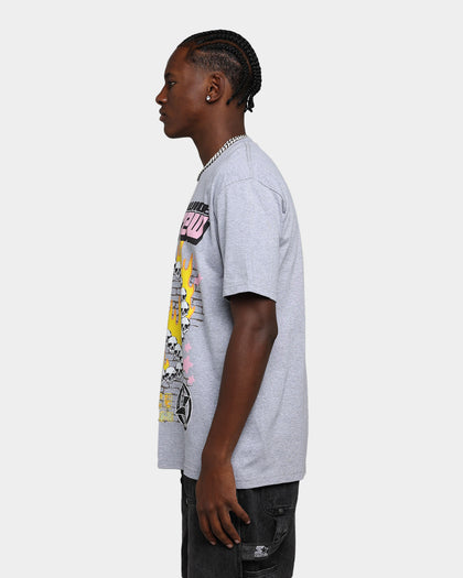 Goat Crew Make Peace T-Shirt Grey