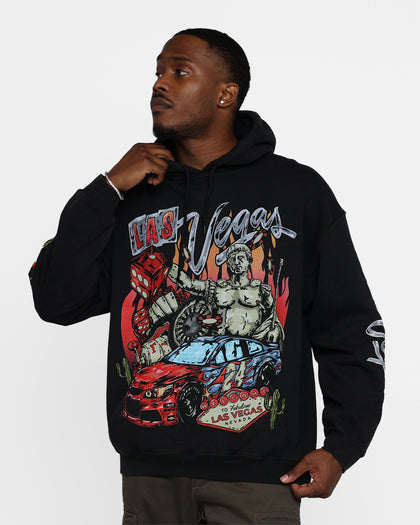 Goat Crew Dice Roll Hoodie Black Wash