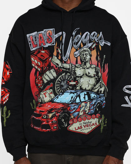 Goat Crew Dice Roll Hoodie Black Wash