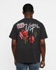 Goat Crew Dice Roll T-Shirt Black Wash