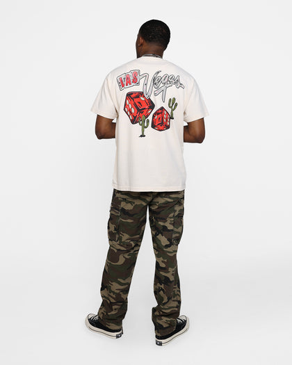 Goat Crew Dice Roll T-Shirt Black Wash