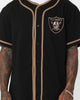 New Era Las Vegas Raiders Button Up T-Shirt Black