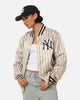 New Era New York Yankees Varsity Jacket Light Beige