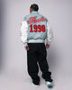 Loiter Paradise Varsity Jacket Light Blue