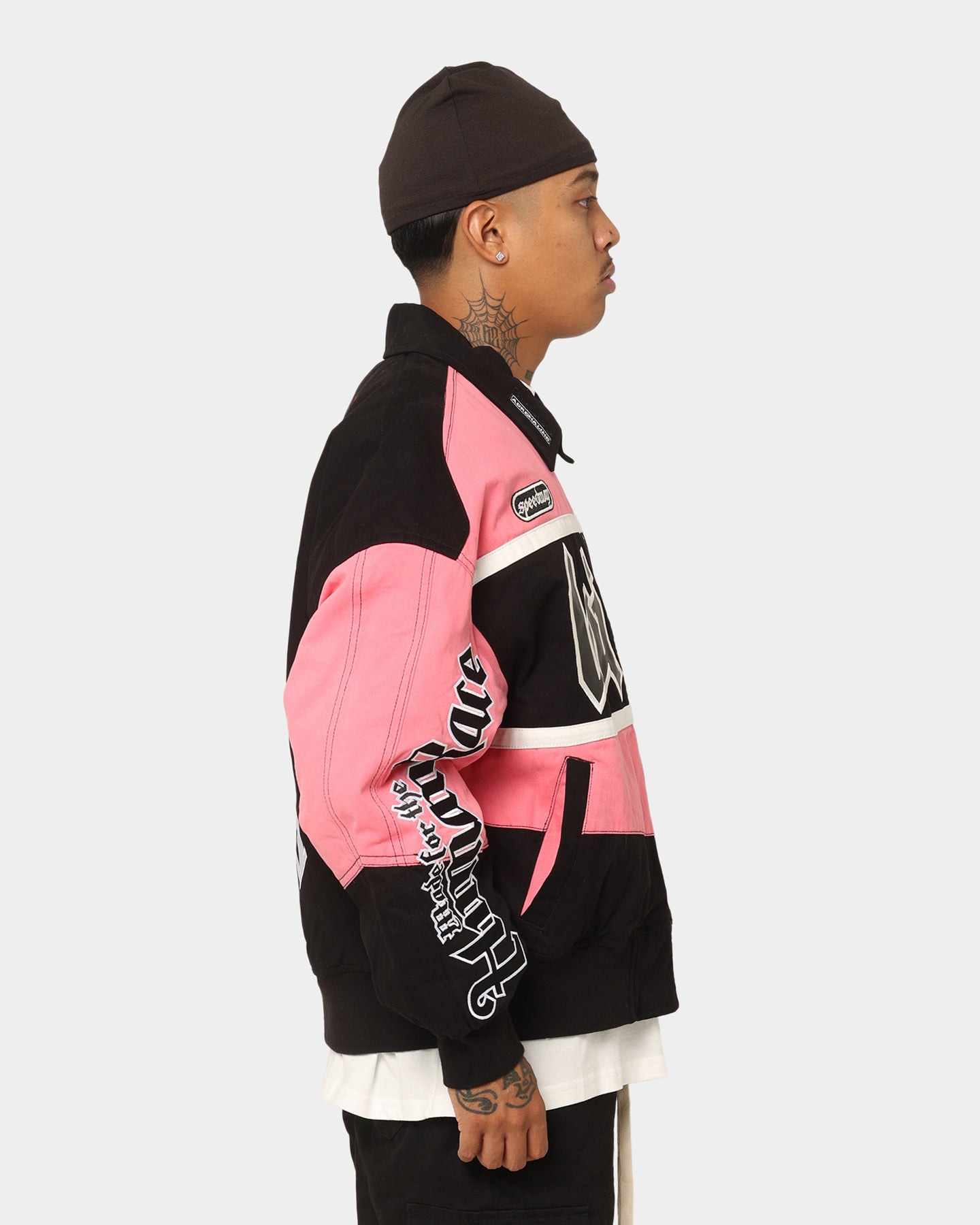 Loiter Drift Circuit Jacket Pink/Black | Culture Kings US