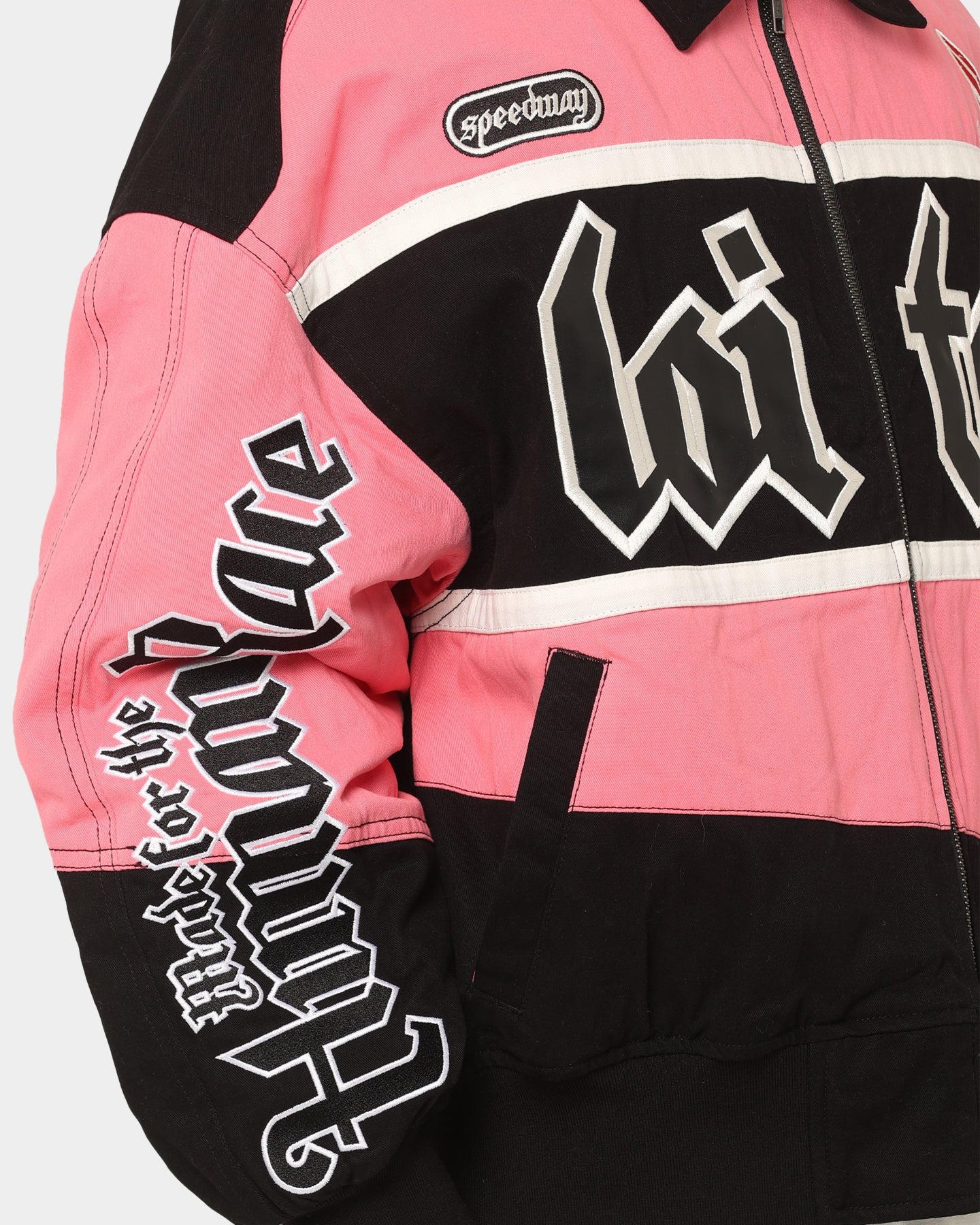 Loiter Drift Circuit Jacket Pink/Black | Culture Kings US