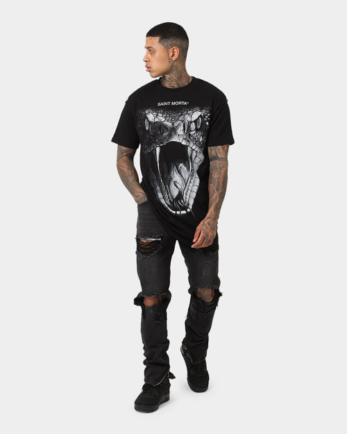Saint Morta Snake Eye Lafayette T-Shirt Black