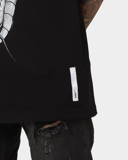 Saint Morta Snake Eye Lafayette T-Shirt Black