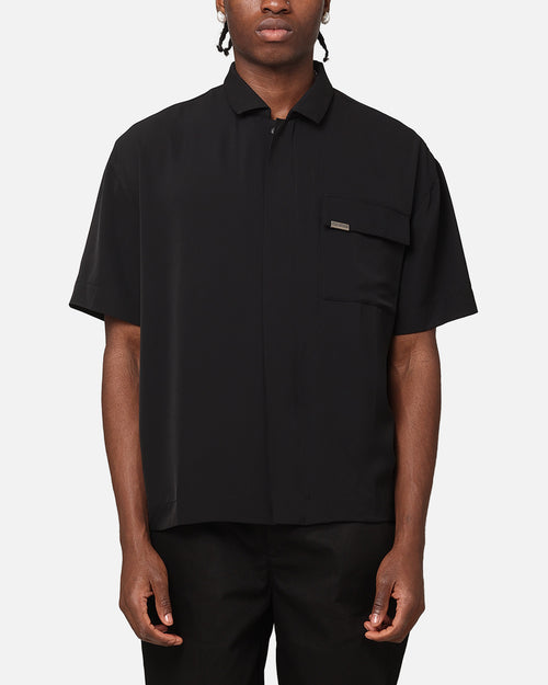 Carré Exceptional Pocket Oversized Shirt Black