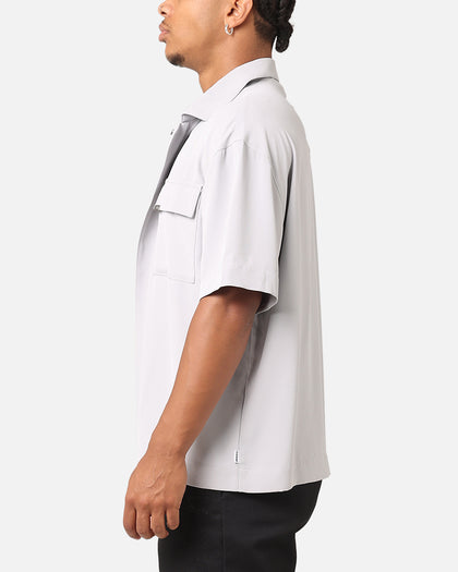 Carre Exceptional Pocket Oversized Shirt Light Grey