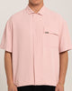 Carré Exceptional Pocket Oversized Shirt Pink
