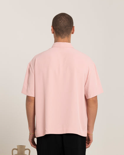 Carré Exceptional Pocket Oversized Shirt Pink