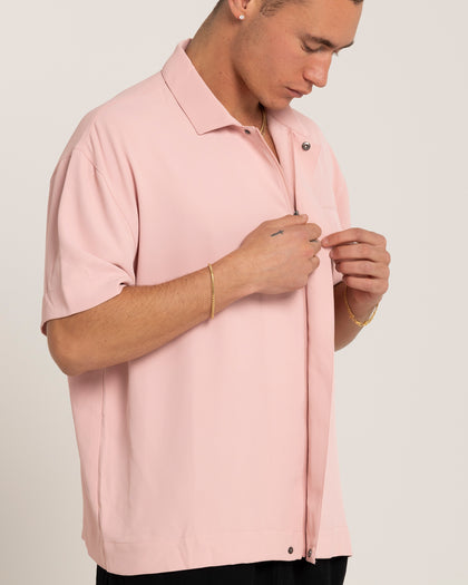 Carré Exceptional Pocket Oversized Shirt Pink
