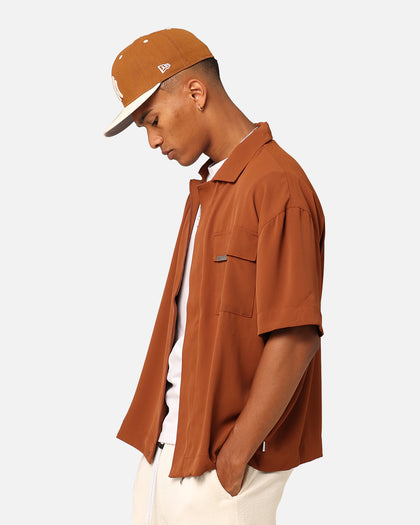 Carre Exceptional Pocket Shirt Brown