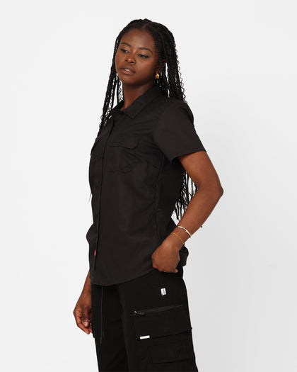 Dickies Women's 574 Short Sleeve Work Shirt Black