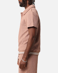 XXIII Danny Knit Polo Shirt Mocha