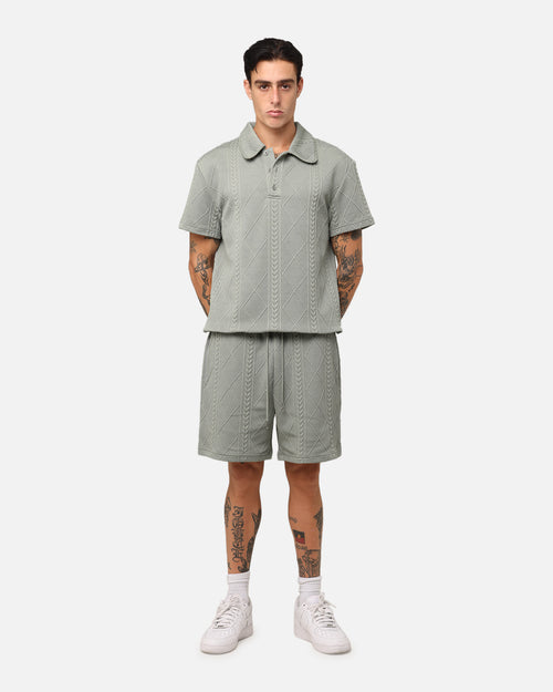 XXIII Danny Knit Polo Shirt Olive