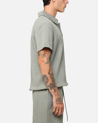 XXIII Danny Knit Polo Shirt Olive