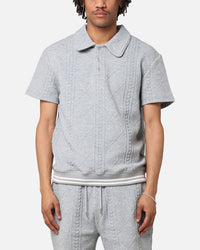 XXIII Danny Knit Polo Shirt Grey