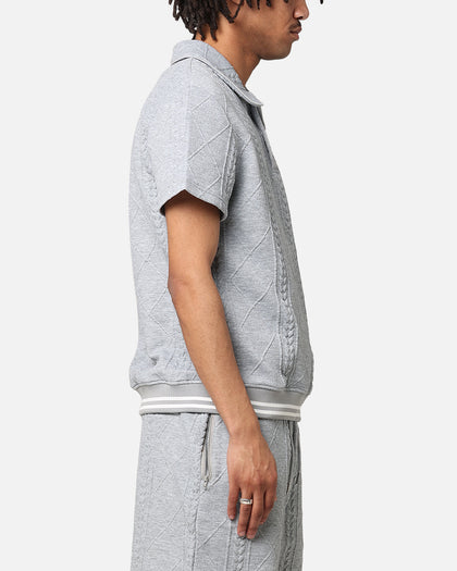 XXIII Danny Knit Polo Shirt Grey