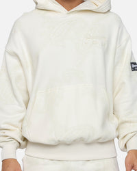Dreamville Records Hoodie Cream