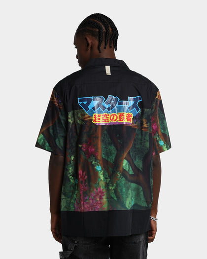 Advisory Board Crystal X Mattel Skeletor Button Up Shirt Black