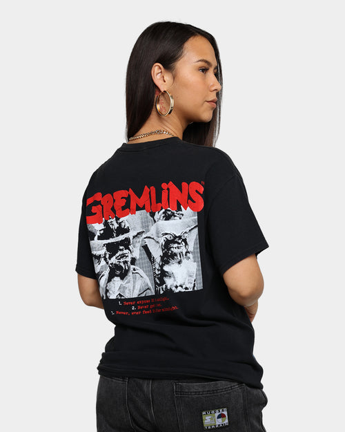 73Studio X Gremlins Gremlins Vintage T-Shirt Black Wash