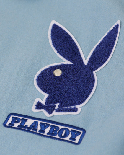 Playboy By CK Team Varsity Jacket Blue/Off White
