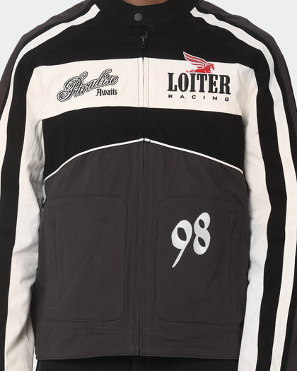 Loiter Motor Jacket Black