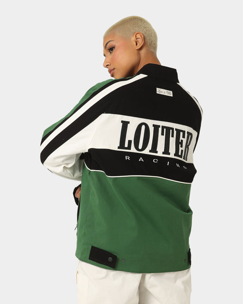 Loiter Motor Jacket Green