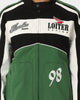 Loiter Motor Jacket Green
