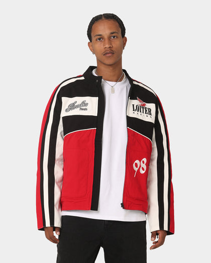 Loiter Motor Jacket Red