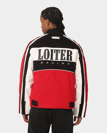 Loiter Motor Jacket Red