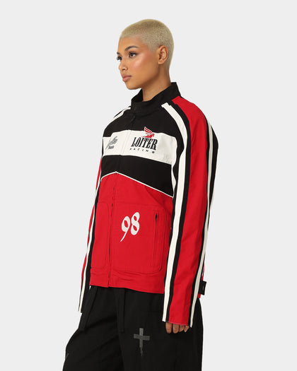 Loiter Motor Jacket Red