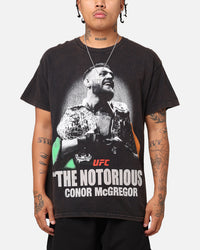 UFC By 73Studio Conor McGregor Vintage T-Shirt Black Wash