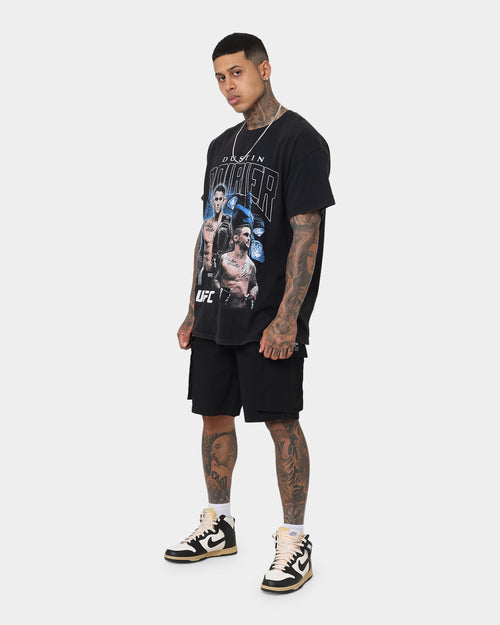 UFC By Goat Crew Dustin Poirier Vintage T-Shirt Black Wash