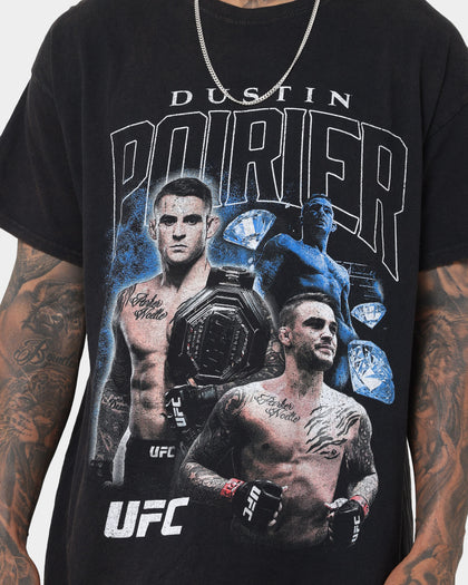 UFC By Goat Crew Dustin Poirier Vintage T-Shirt Black Wash