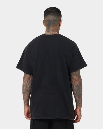 UFC By Goat Crew Dustin Poirier Vintage T-Shirt Black Wash