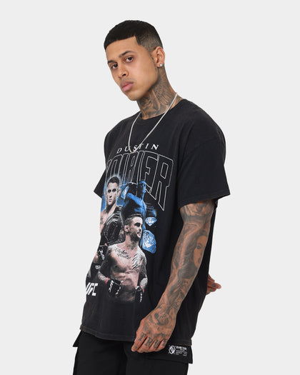 UFC By Goat Crew Dustin Poirier Vintage T-Shirt Black Wash