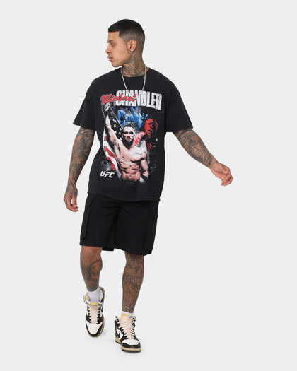 UFC By Goat Crew Michael Chandler Vintage T-Shirt Black Wash