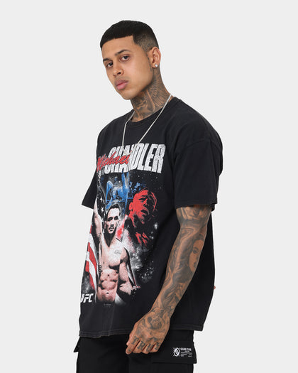 UFC By Goat Crew Michael Chandler Vintage T-Shirt Black Wash