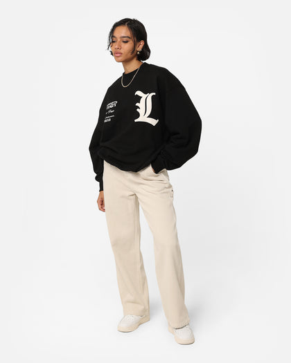 Loiter Art Studio Crewneck Black