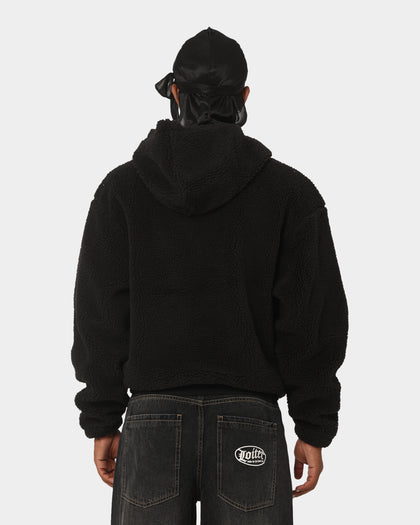 Loiter Sherpa Hoodie Black