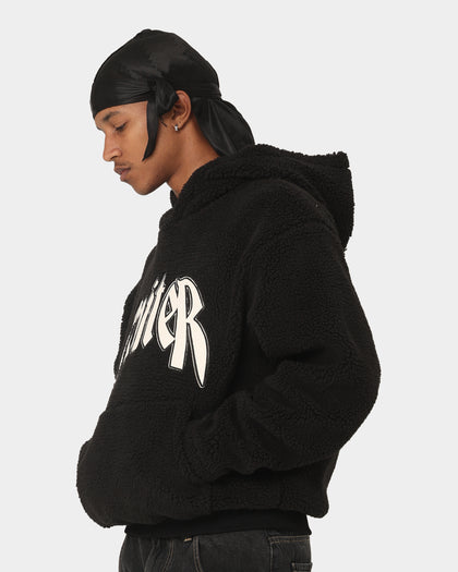 Loiter Sherpa Hoodie Black