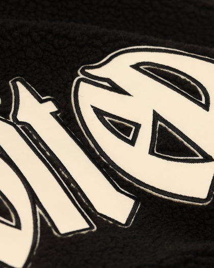 Loiter Sherpa Hoodie Black