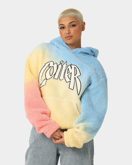 Loiter Sherpa Hoodie Multi-Coloured