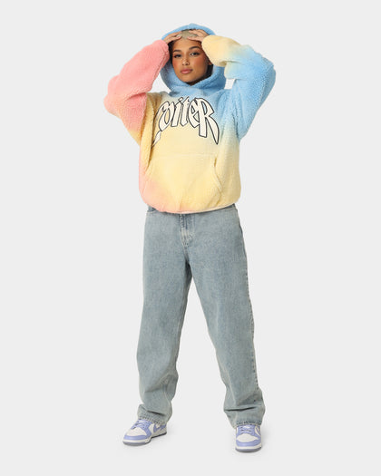 Loiter Sherpa Hoodie Multi-Coloured